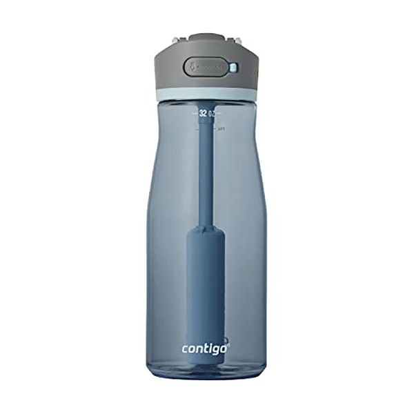 Contigo 32 oz. Wells Plastic Filter Water Bottle - Dark Ice