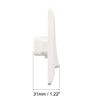 sourcing map Push to Exit Button Release NO/NC/COM Switch Panel Door Access Control System 86mmx86mm 36V 3A White