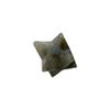 VIE Small Merkaba Star, 2cm, Labradorite, Natural, One Size