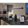 Pop-Up Socket with 2 USB Charging Port, Black Top, 3 UK Plug Sockets