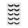 CLEAREYELASH False Eyelashes, Long Eyelashes, For Stage, Super Dense Recital, 3D Solid, 5 Pairs (G02 Volume Type)