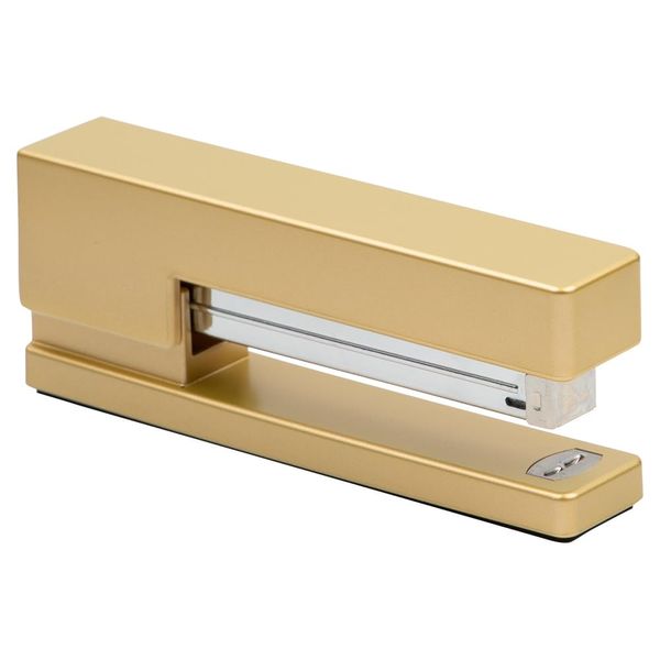 JAM PAPER Modern Desk Stapler - Gold - Sold Individually