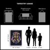 Harry Potter Throw Blanket, Polyester, School Foliage, 48 x 60 Inches