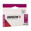 Arrow Staples T18 Box 1000 - 7/16 in, Silver