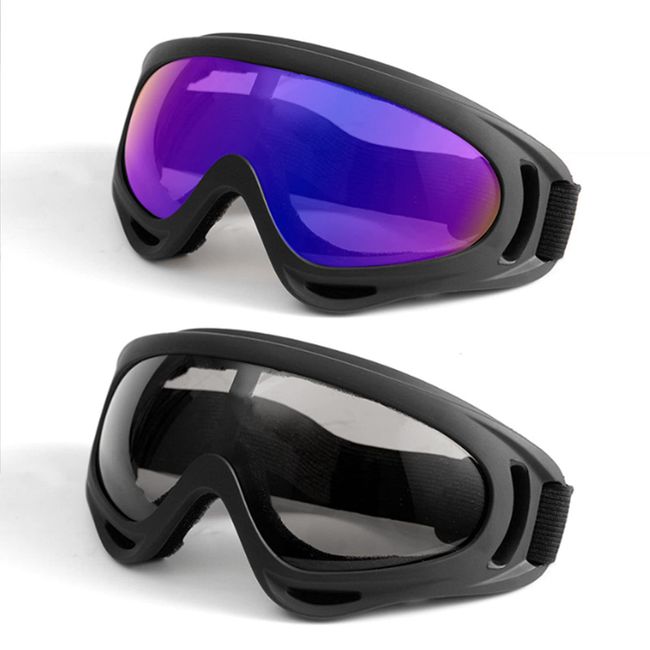 Anti Fog UV Motorradbrillen, Schneebrille zum Skifahren, Anti Fog Skibrillen Verspiegelt, Ski Schibrille, Skibrille für Herren Damen Jugend, für Die Tägliche Freizeit, Skifahren, Surfen (Bunt, Grau)