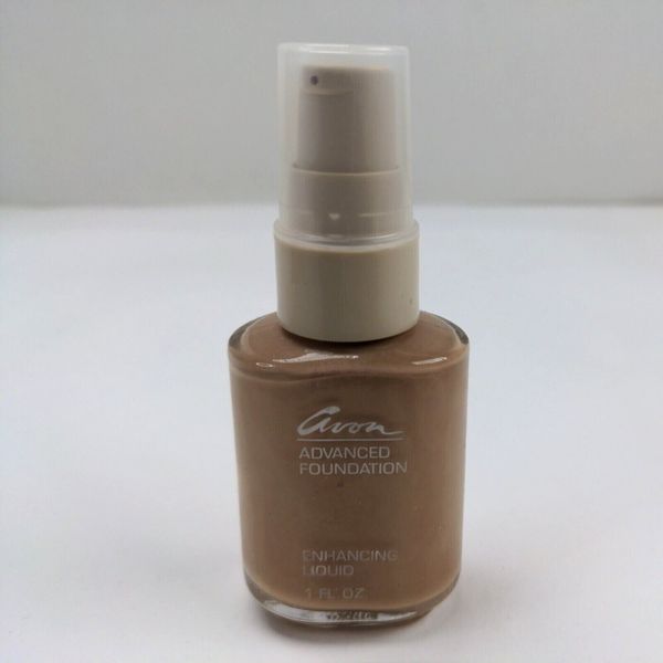 Avon Advanced Foundation Enhancing Liquid With Liposomes Warmest Beige 1 Oz