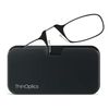ThinOptics Medium Strength Reading Glasses +2.00 With Black Pod Case