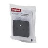 legrand 99444 Socket Surface Mosaic 2 Modules Mat-99444, Matte Black
