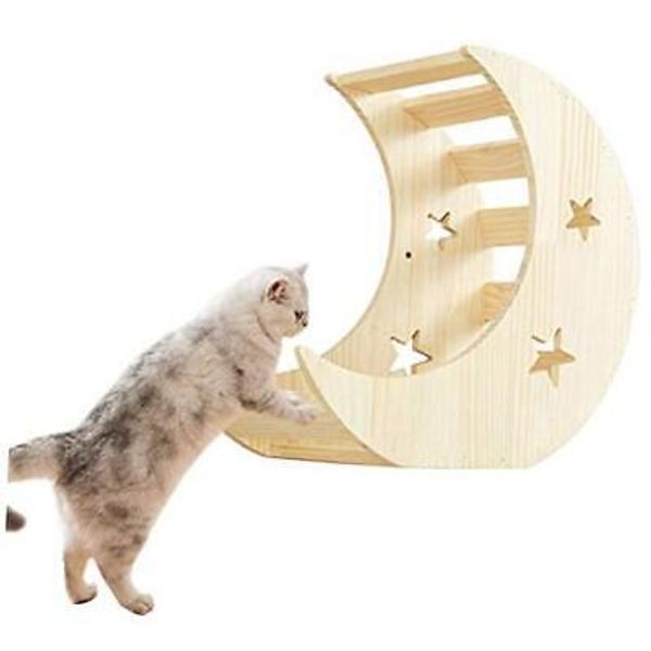 La La Pet Wall Mounted Creative Cat Bed Cat House Cat Perch Cat Shelf Cat Moon