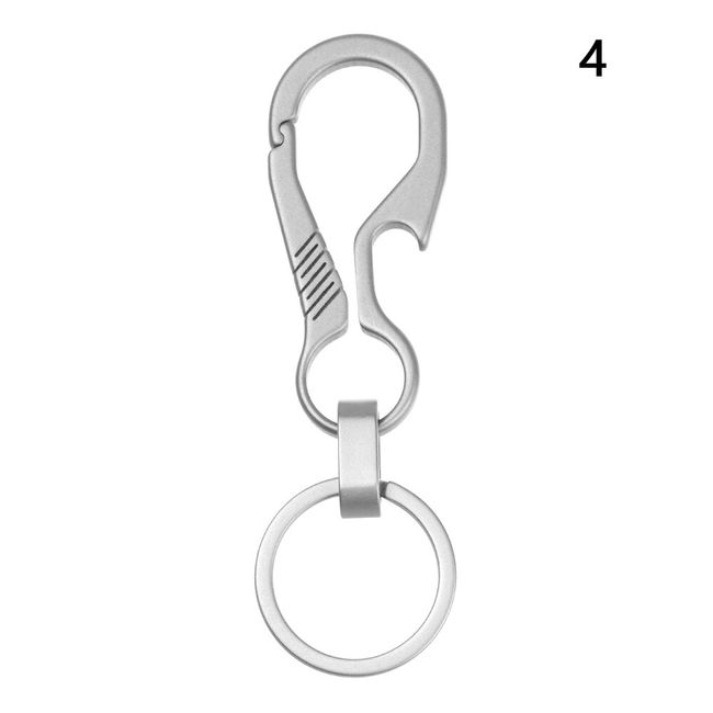 TISUR Key Rings for Medium, 1pc Large Ring+5pcs Small