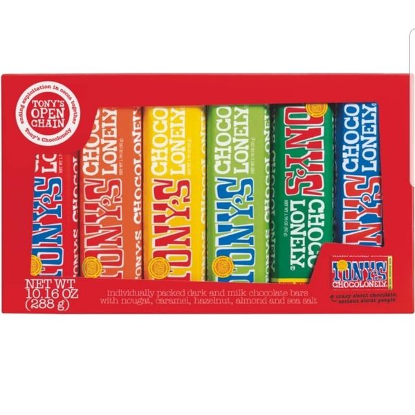 New Tonys CHOCOLONELY Sample PACK Gift SET