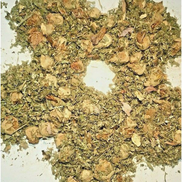 Marshmallow Leaf & Flower Mixture - Quality Bulk Herbal Heal Blend - 1 oz ounce