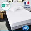 SWEET NIGHT Mattress Protector, Polyester, White, Super-King