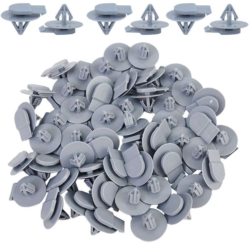 50 Pcs Wheel Arch Trim Clips Universal Side Door Front Rear Wheel Arch ...