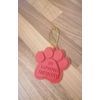 In Loving Memory Dog & Cat Paw Prints 3D Printed