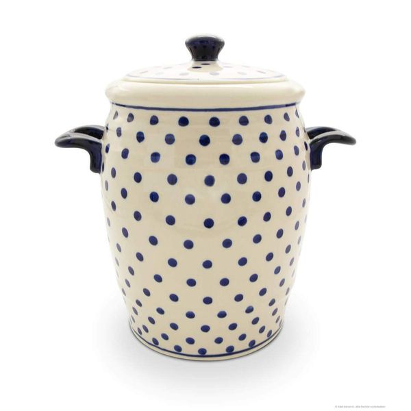 Bunzlauer keramik Original Rum Pot 4.2 Litre Multi-Purpose Ceramic Pot Insert Pot (Decor 37)