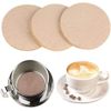 100 Pcs No.6 Coffee Filter Moka Pot Filter Paper, Disposable Filters
