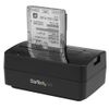 StarTech.com HDD/SSD Stand/USB 3.1 Type A&C/eSATA Connection/1-Bay/2.5/3.5-Inch Top-Loading/Hard Drive Dock/External Hard Disk Dock SDOCKU313E