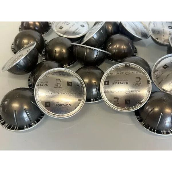 Nespresso Vertuo Fortado Gran Lungo Coffee,30 LOOSE Pod 5.07  oz FREE SHIP 4/25