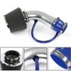 3" Car Cold Air Intake Filter Induction Pipe Power Flow Hose System Kit Aluminum