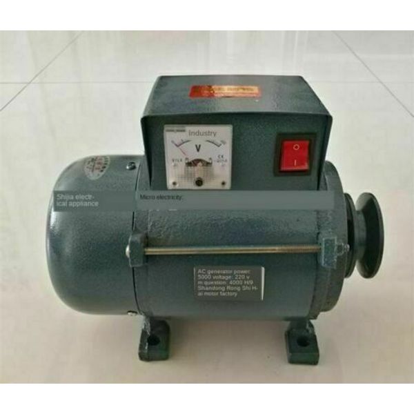 Lighting Diesel Generator power 5000W 220V Genset Permanent Magnet Alternator