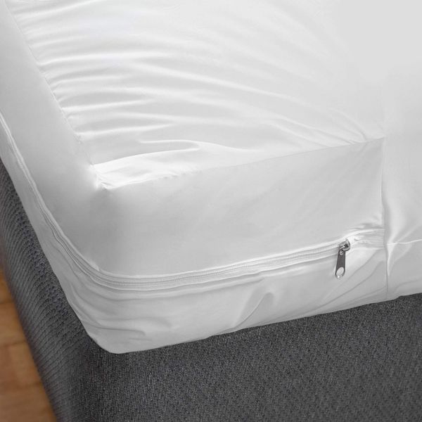 DMI Waterproof Mattress Protector, Mattress Pad, Waterproof Mattress Cover, Bed Pad and Bed Cover, Encased Zippered Fit, Twin