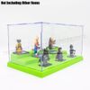 US Perspex Acrylic Display Box For Minifigures Building Block Case Dustproof Hot
