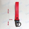 Backpack Metal key Ring Strap Red JDM Bride Racing Keychain Lanyard Key Chain