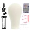 FUTAI Wig Head Stand with Canvas Head