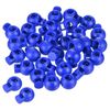 PATIKIL Cord Locks, 100 Pack Ball Spring Toggle Stopper for Drawstring Bag Shoelaces, Dark Blue