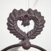 Towel Ring Wall Mounted Heart Bathroom Rail Holder Hook (AF13)
