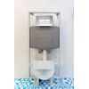 Regiplast 172C Flush Panel Double Flow Chrome-Plated