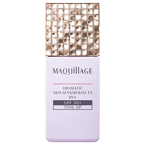 MAQUILLAGE Dramatic Skin Sensor Base EX UV+ (SPF 50+ PA++++), Tone Up, 0.8 fl oz (25 ml), Makeup Base x 1