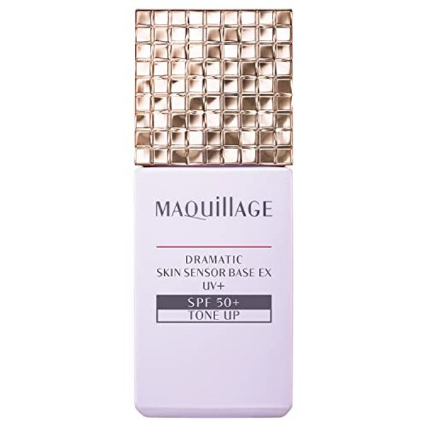 MAQUILLAGE Dramatic Skin Sensor Base EX UV+ (SPF 50+ PA++++), Tone Up, 0.8 fl oz (25 ml), Makeup Base x 1