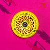 110mm x 24mm Lotus Wheel (Yellow)