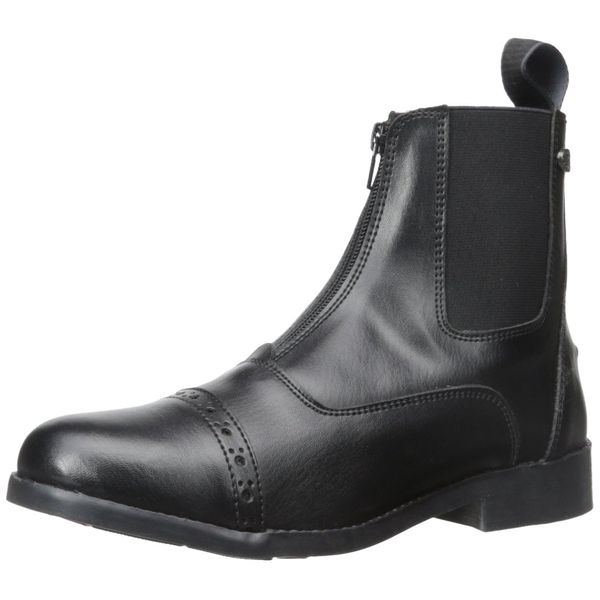 Equistar - Ladies' Zip Paddock Boot (All Weather) 7 Black