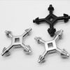 2 Pcs 4 in 1 Mini Multi-functional Drill Wrench Drill Key Combination Drill Power Tool Accessories Suitable for Various Drilling Needs