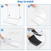 2 Pack  Under Sink Organizer 2-Tier Kitchen Bathroom Sink Organizers Storage