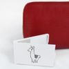 'Cute Alpaca' Compact/Travel/Pocket Makeup Mirror (CM00014542)