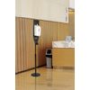 Floor Stand for Touchless Automatic Sanitizer Dispenser - Black Stainless Steel