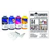 Ink Experts InkTec Sublinova Smart DTI Dye Sublimation Inks Versa Paper (100 Sheets) Bundle Inc. Syringes