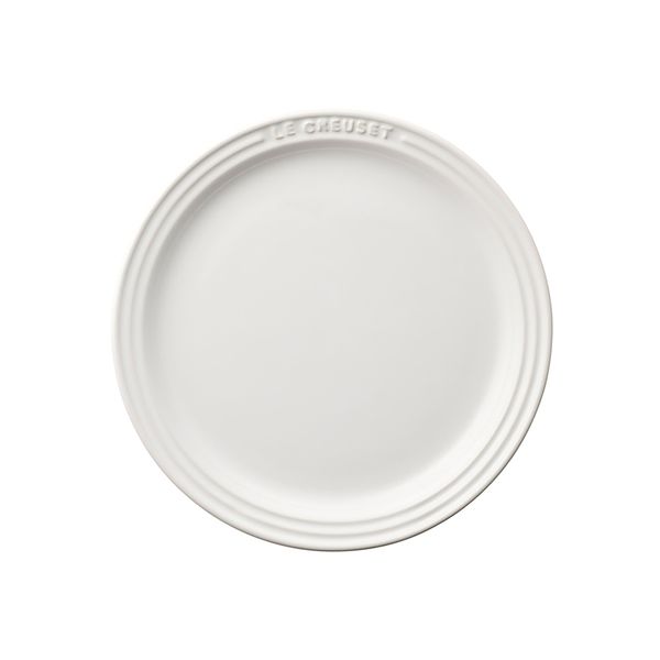 Le Creuset Round Plate LC 19cm White