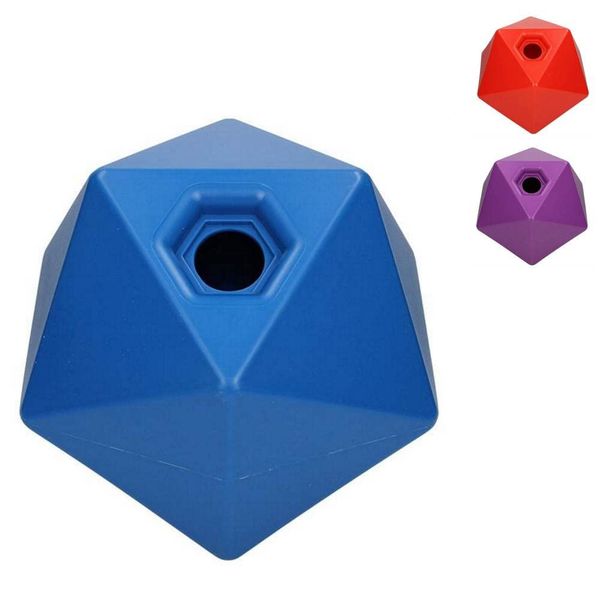 Tahoe Tack Horse Grain and Treat Ball Feeder (Royal Blue)