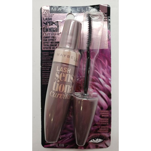 Maybelline Lash Sensational Curvitude Waterproof Mascara Very Black 720
