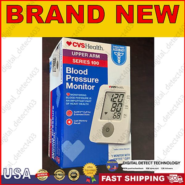 CVS Health Series 100 Upper Arm Blood Pressure Monitor brand new