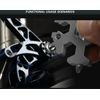 18-In-1 Stainless Steel Multi-tool Snowflake EDC Wrench Screw & Hex Driver