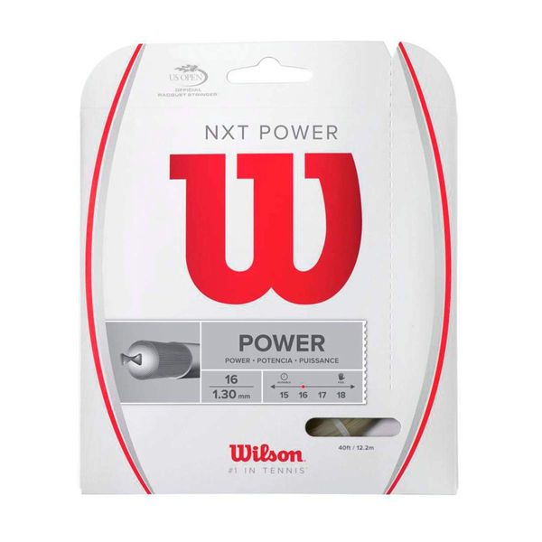 Wilson NXT Power 16 String - Transparent/Natural
