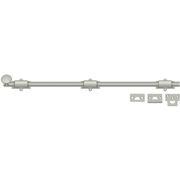 Deltana 24SB15 HD Solid Brass 24-Inch Surface Bolt
