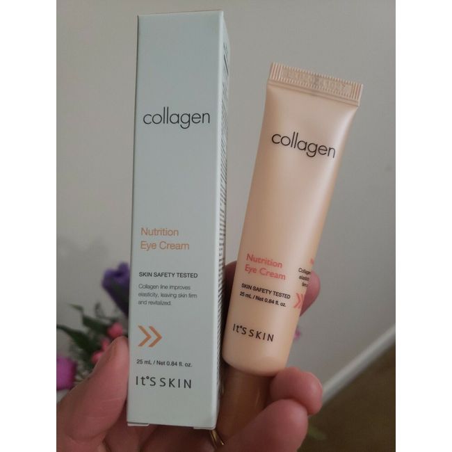 It's Skin Collagen Nutrition Eye Cream 25ml NIB Exp. 10/27/24 Travel size
