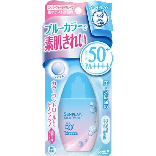 Rohto Pharmaceutical Mentholatum Sunplay Clear Water, 1.1 oz (30 g), Set of 2
